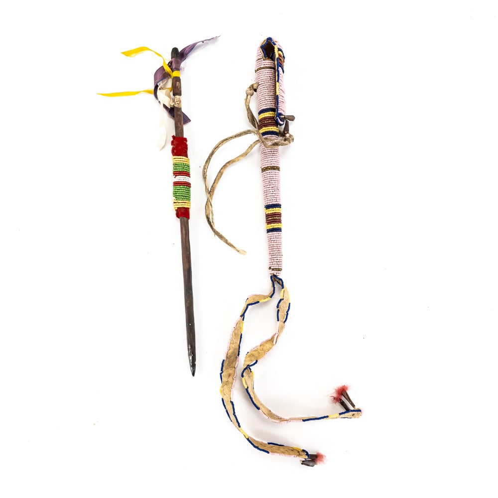 Native American Style Beaded Item Group (5) - 4