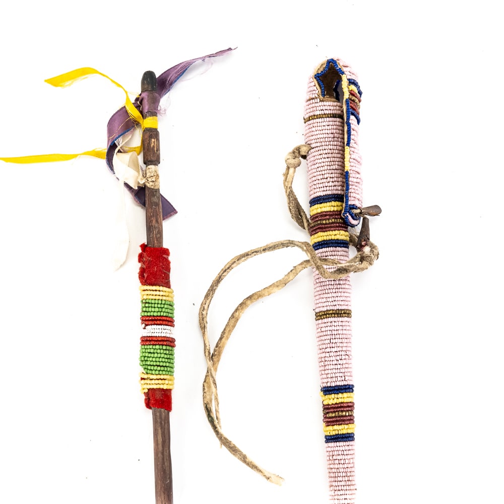Native American Style Beaded Item Group (5) - 5
