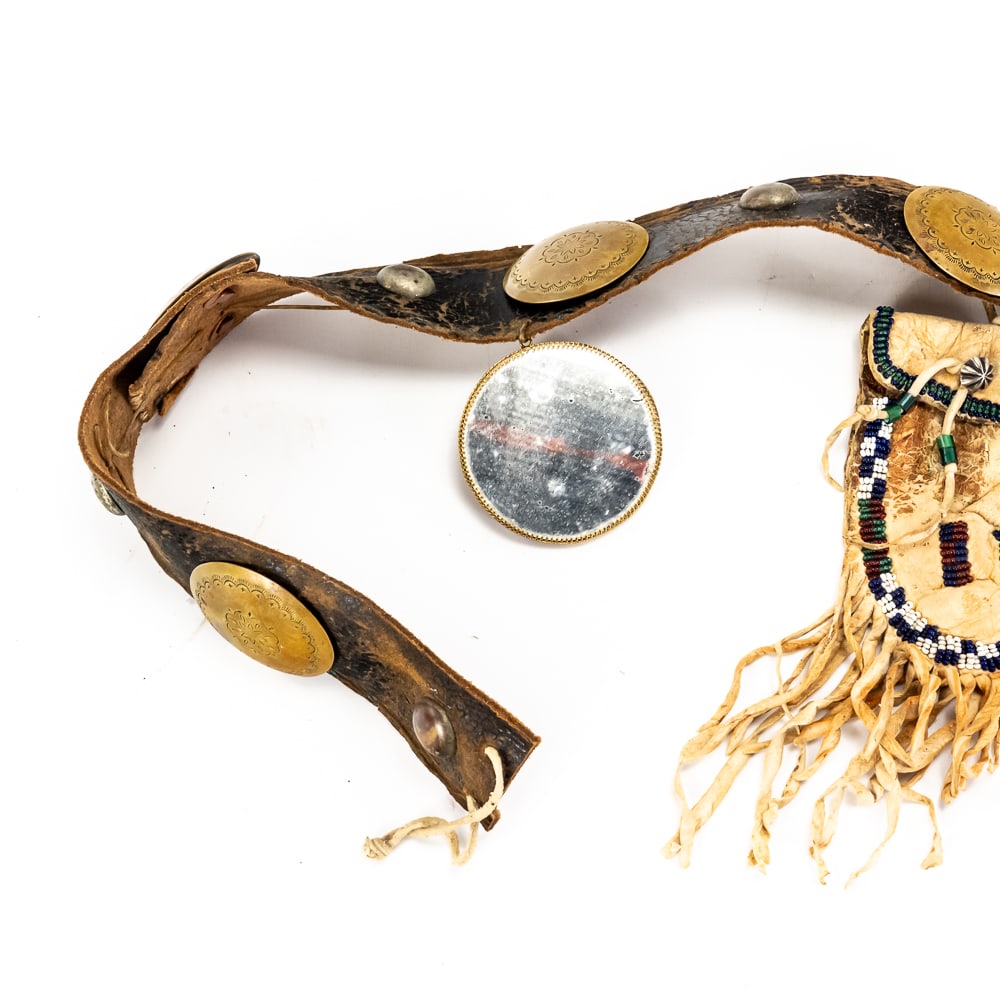 Native American Style Beaded Belt Set - 2