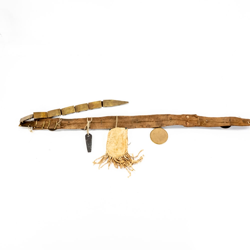 Native American Style Beaded Belt Set - 5