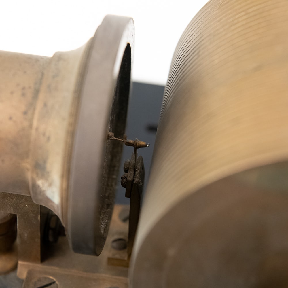 Edison Prototype Tinfoil Phonograph Replica - 7