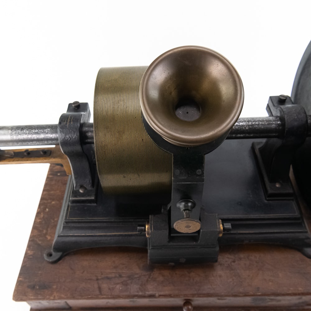 Max Kohl 1878 Tinfoil Phonograph - 2