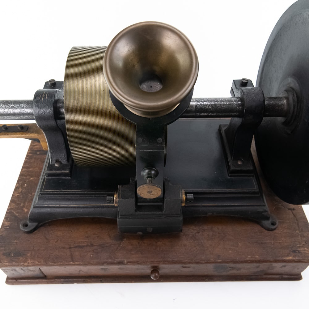 Max Kohl 1878 Tinfoil Phonograph - 4