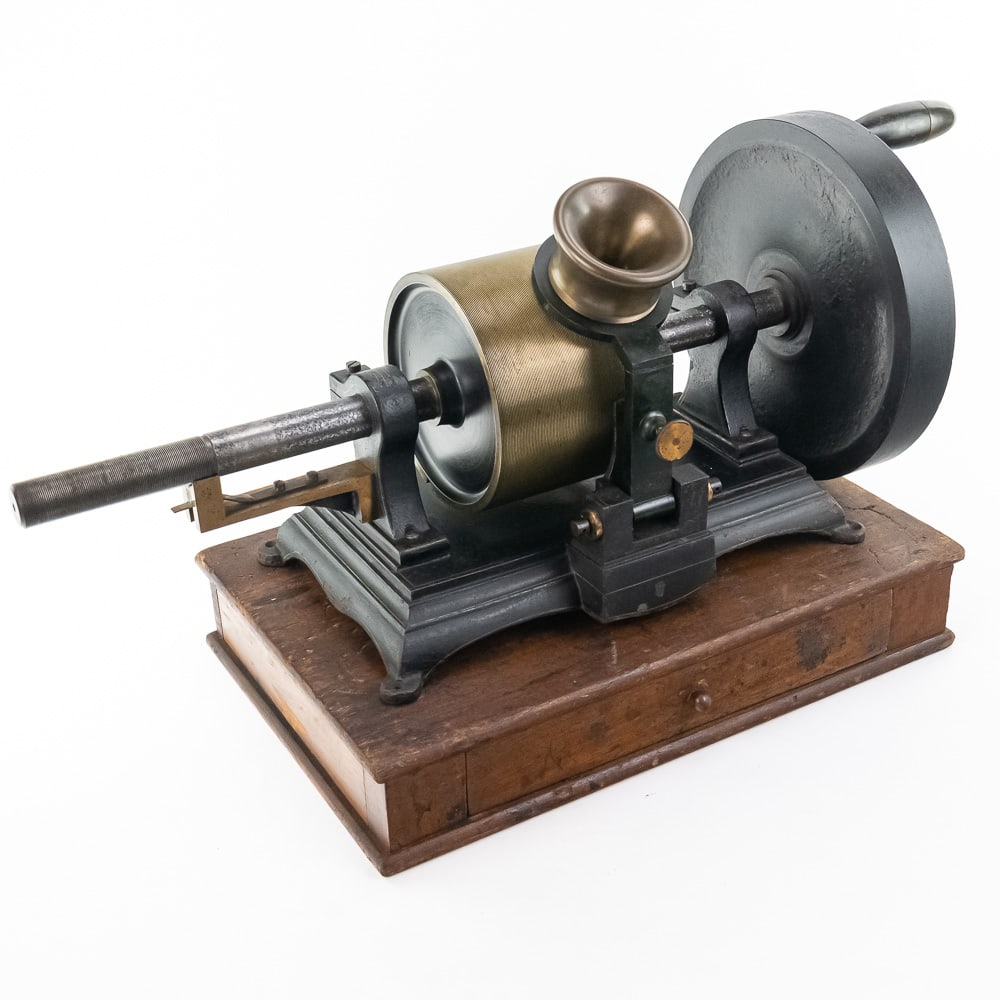 Max Kohl 1878 Tinfoil Phonograph - 6