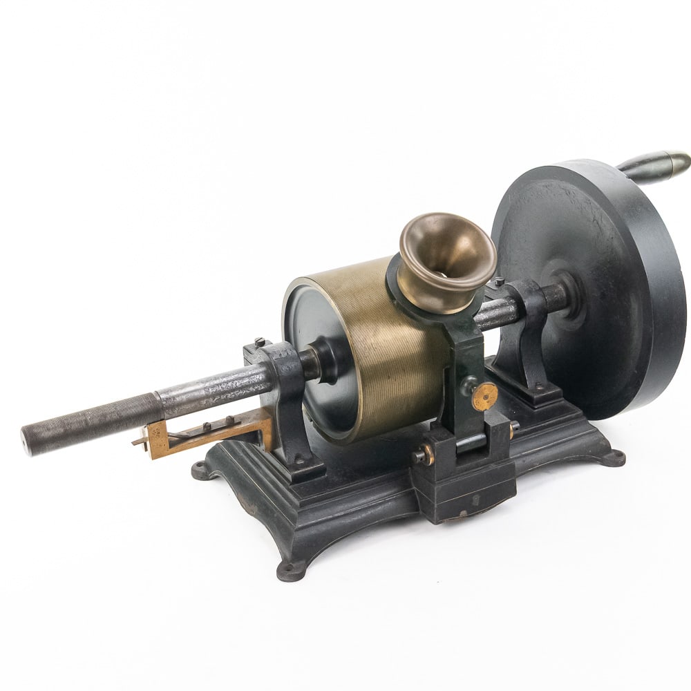 Max Kohl 1878 Tinfoil Phonograph - 7