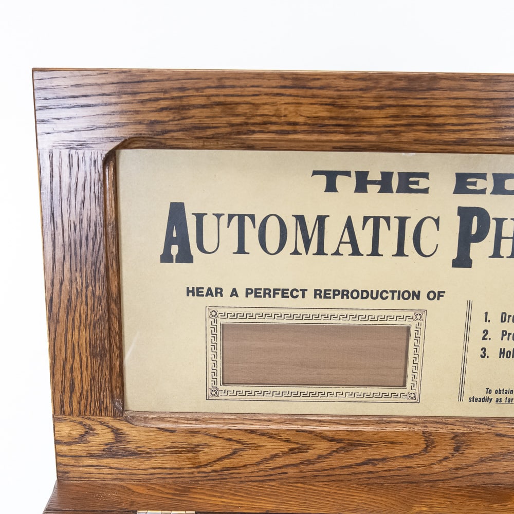 Keller Automatic Coin Operated Edison Phonograph - 3
