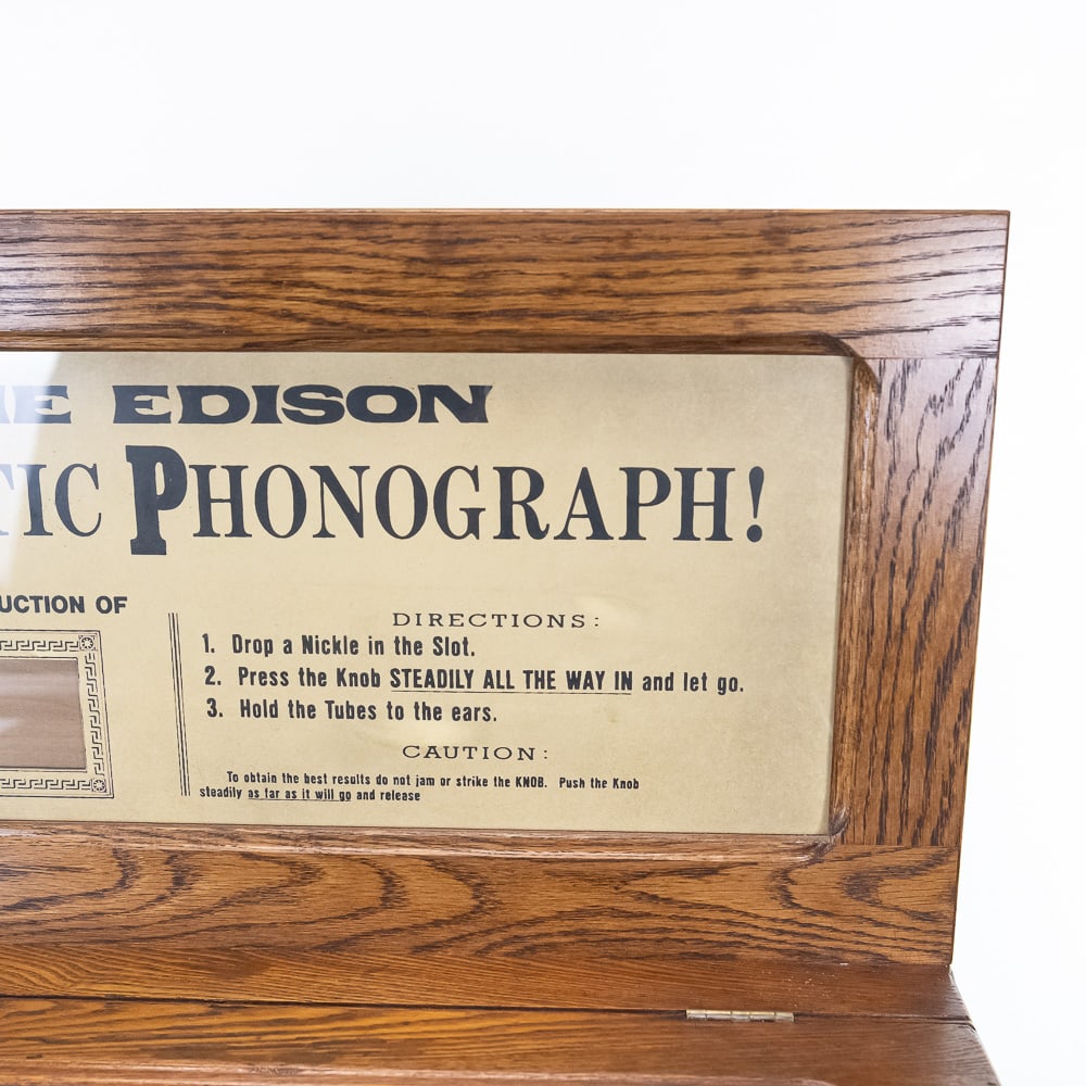 Keller Automatic Coin Operated Edison Phonograph - 4