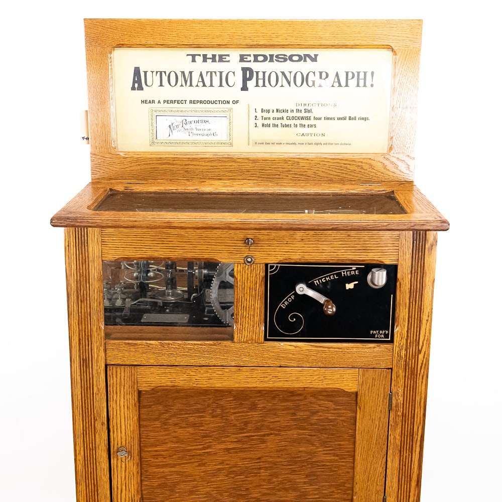 Keller Automatic Coin Operated Edison Phonograph - 2
