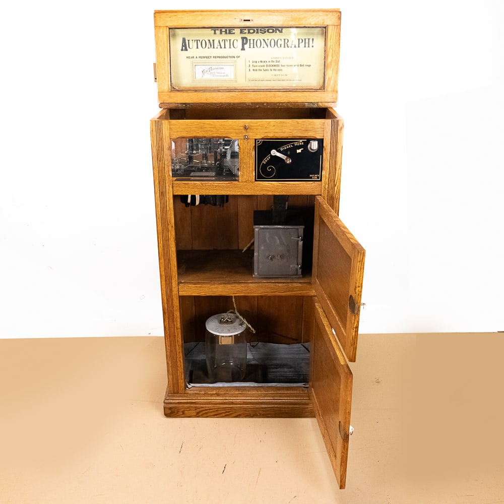 Keller Automatic Coin Operated Edison Phonograph - 4