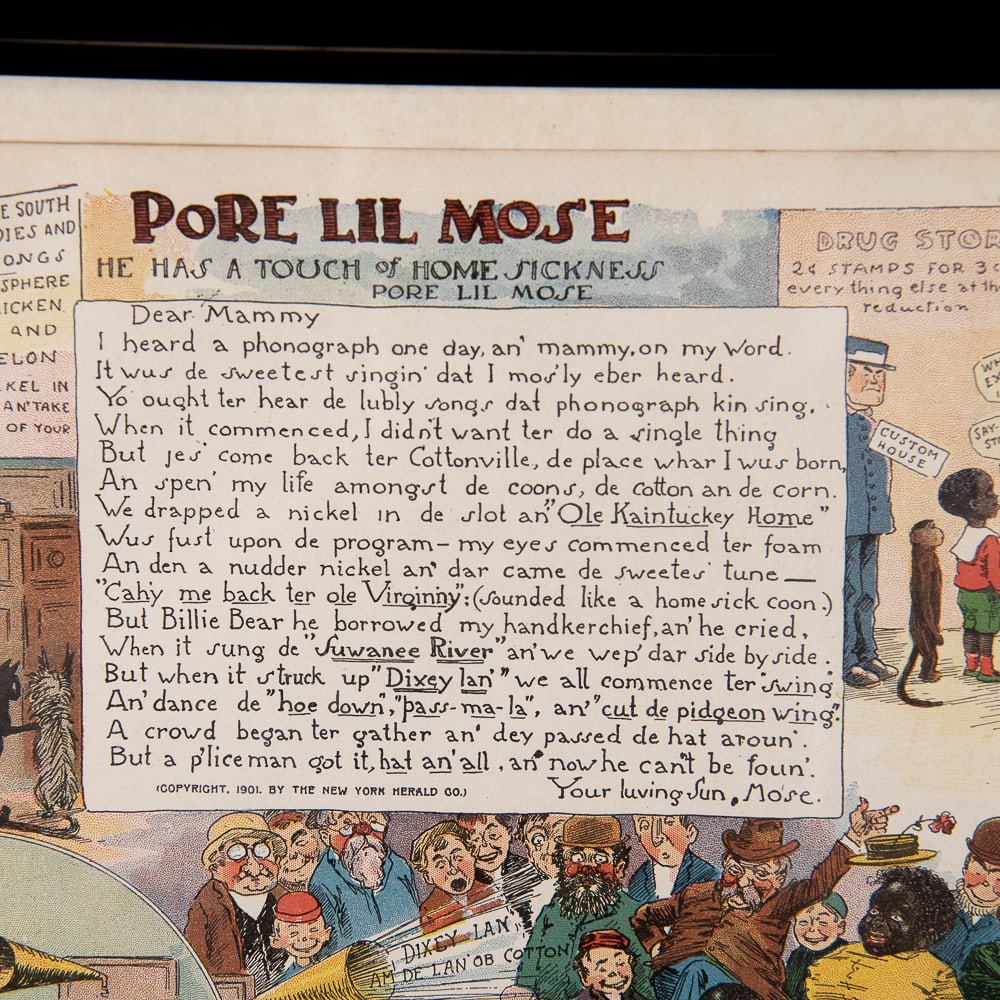 Pore Lil Mose Comic Strips - 3