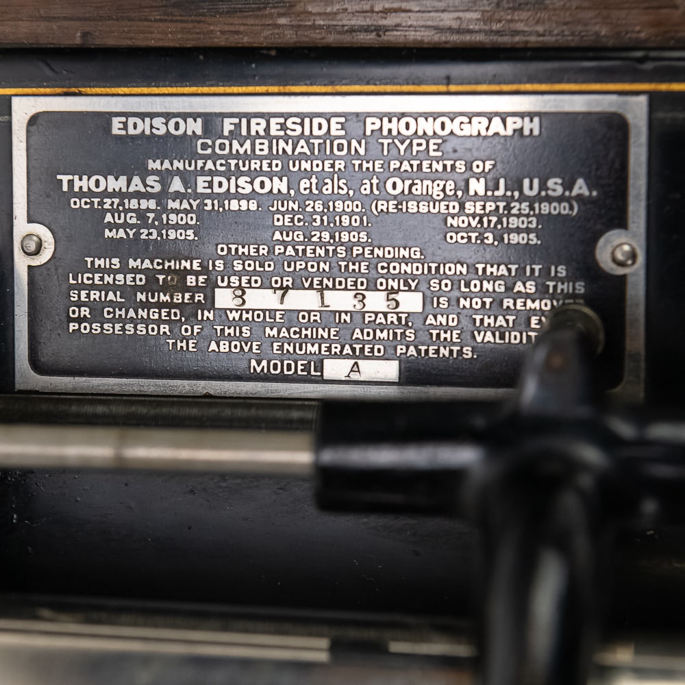 Edison Fireside Cylinder Phonograph - 9