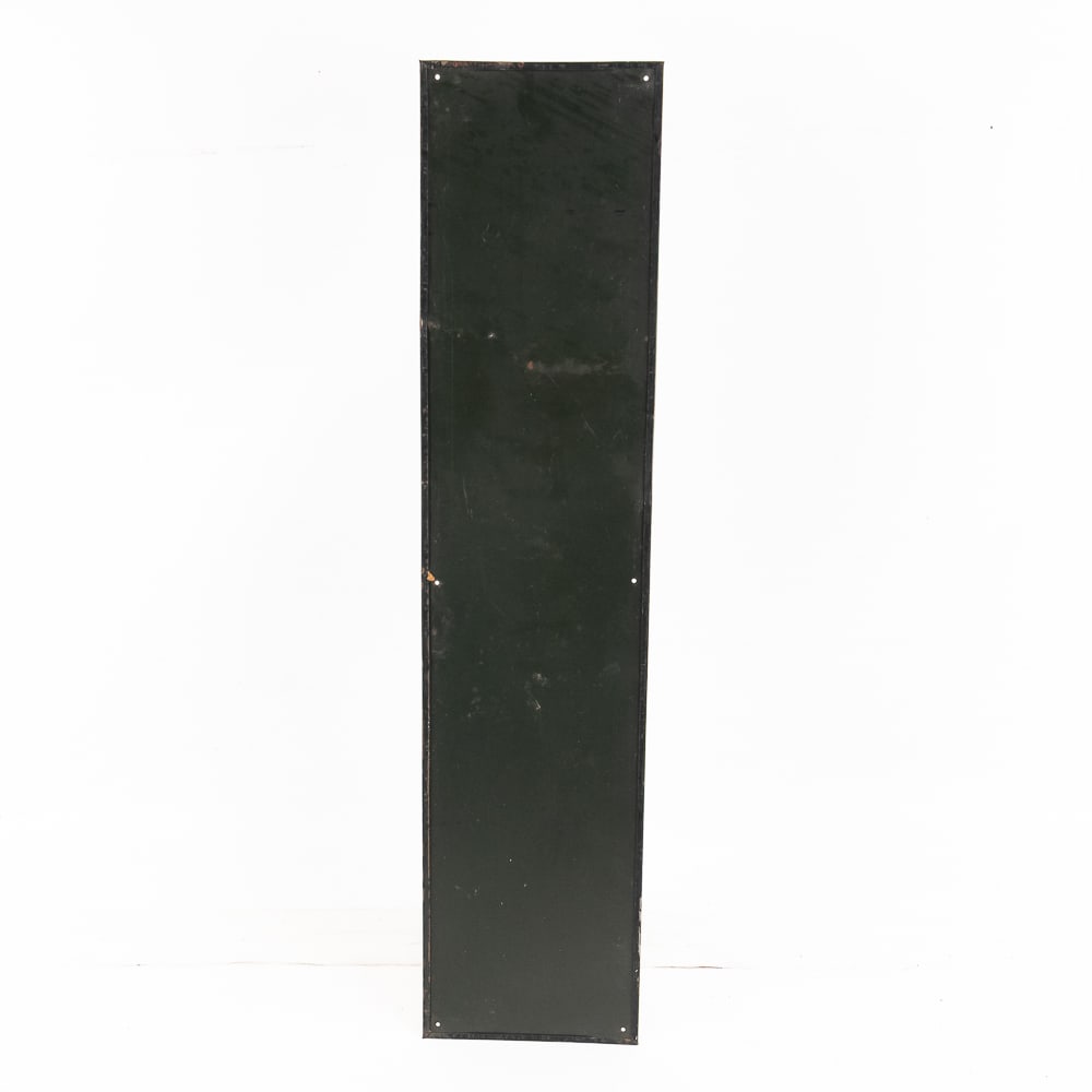 Edison Batteries Tin Advertising Sign - 5