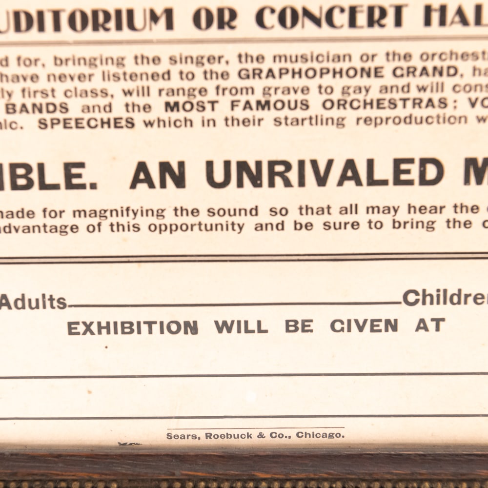 Graphophone Grand Poster - 7