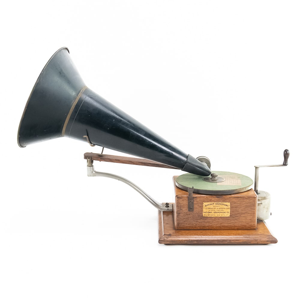 Berliner Improved Gramophone Disc Phonograph - 10