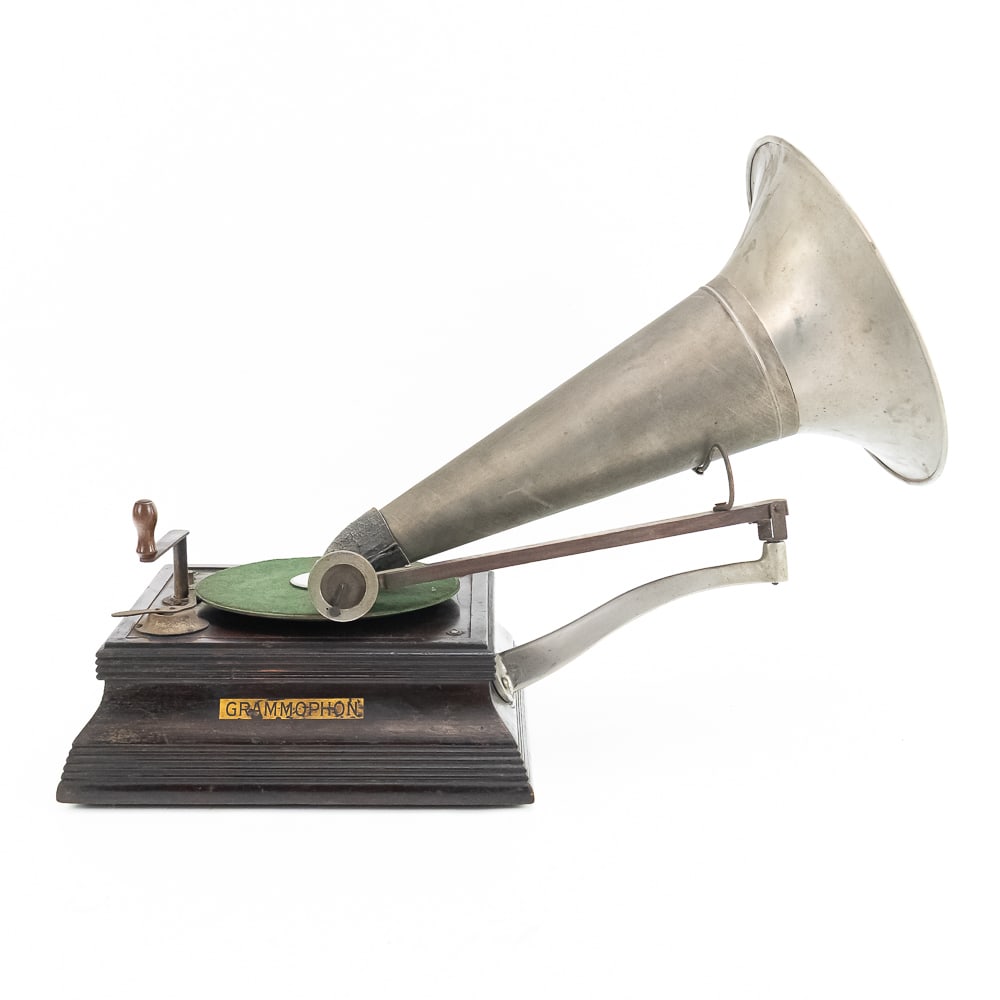 German Berliner Disc Phonograph - 2