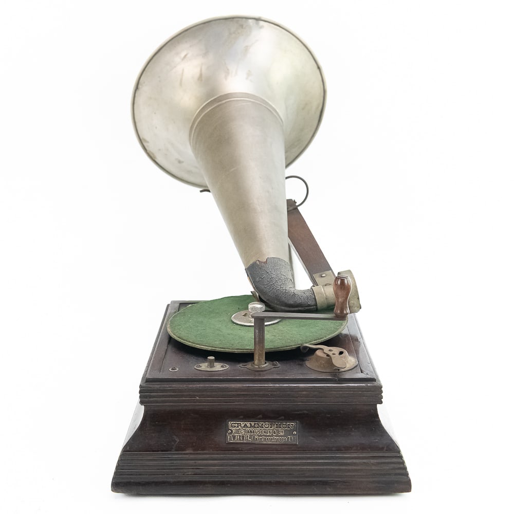 German Berliner Disc Phonograph - 5
