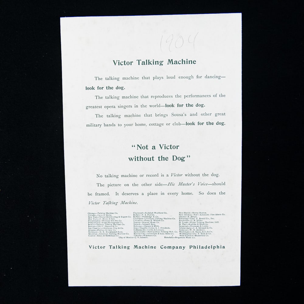 1904 Victor Talking Machine Advertisement - 5