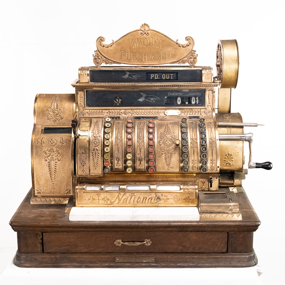 Music Store National Brass Cash Register (1 of 20)