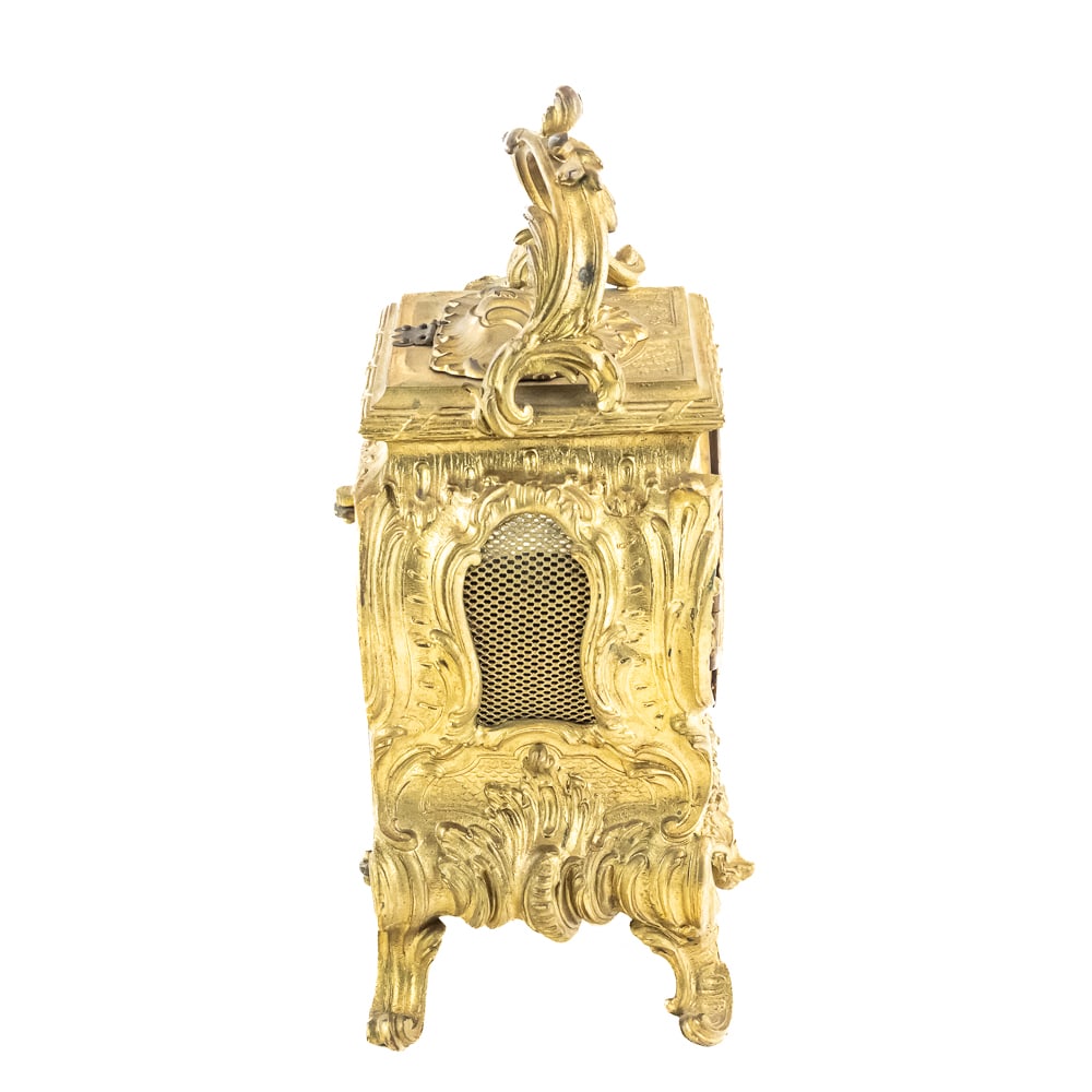 Lioret Phonograph Mantle Clock - 9