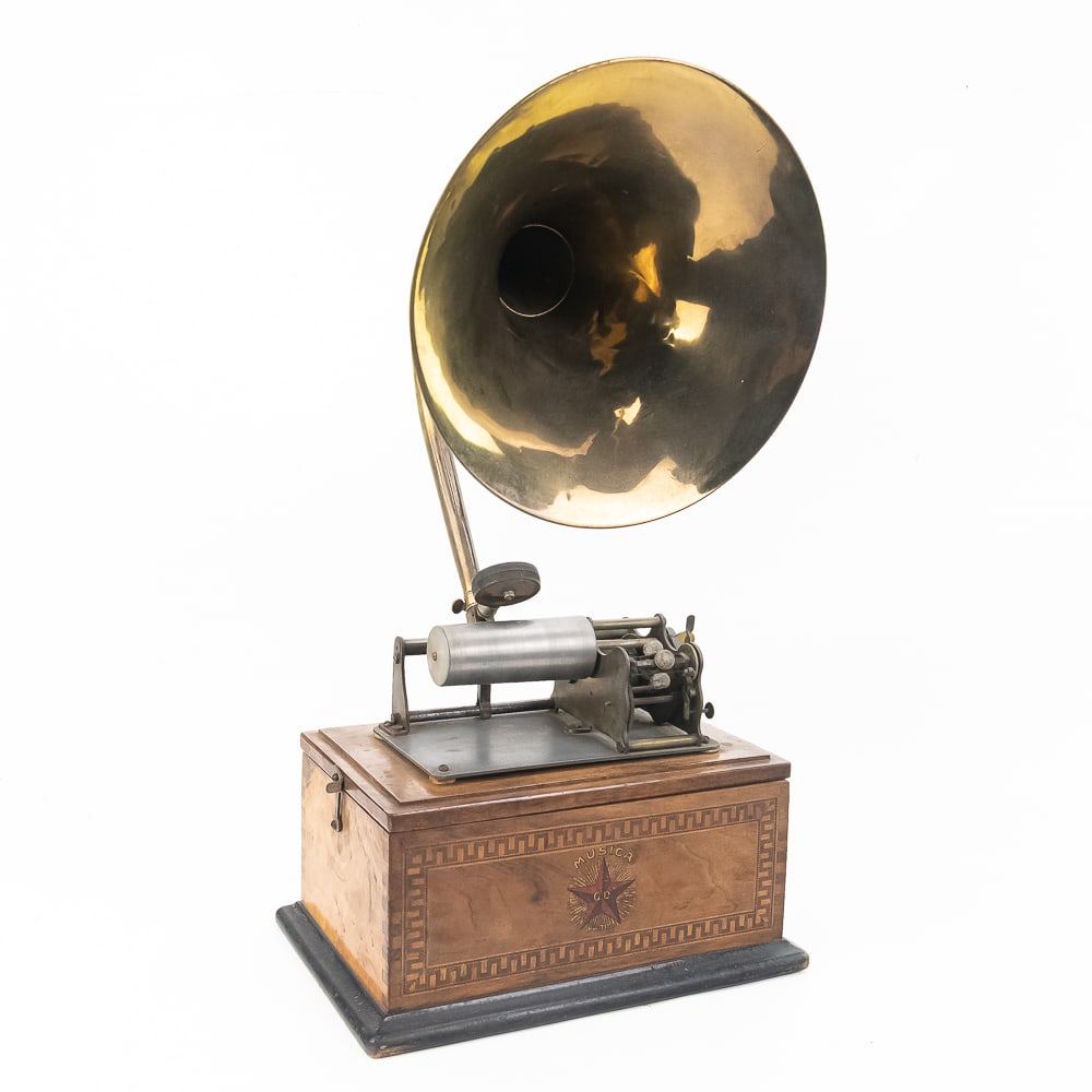 Georges Dutreih Musica French Cylinder Phonograph (1 of 19)
