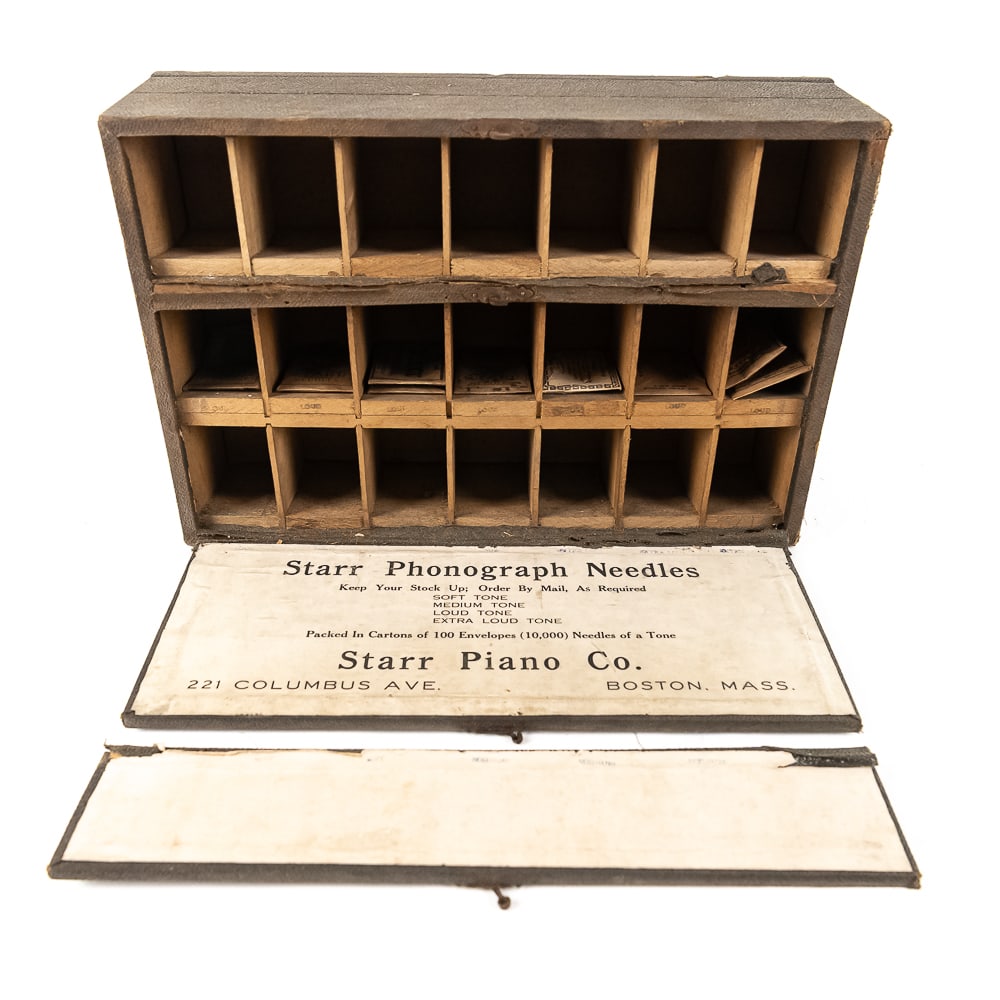 Starr Phonograph Needle Counter Display Case - 11