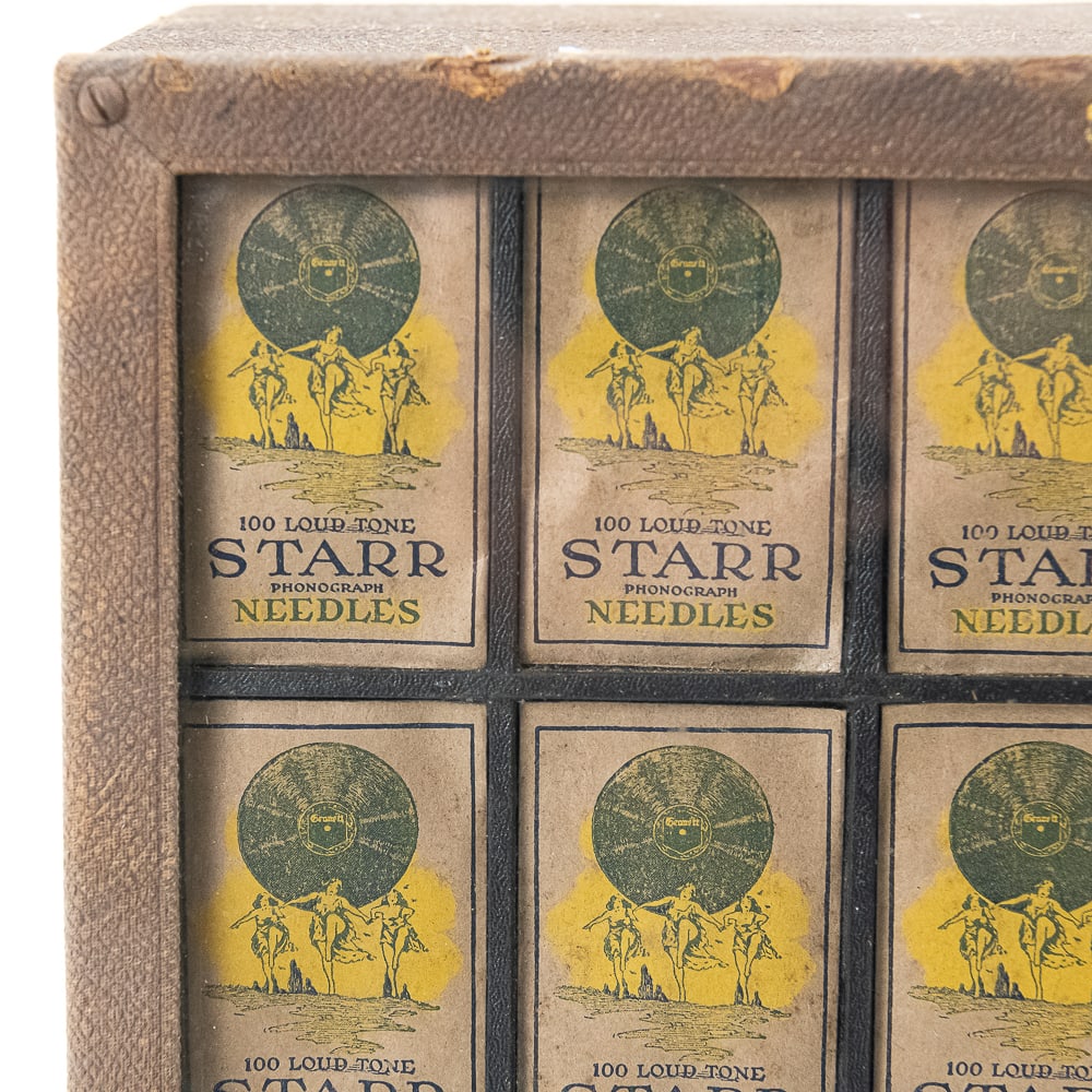 Starr Phonograph Needle Counter Display Case - 2