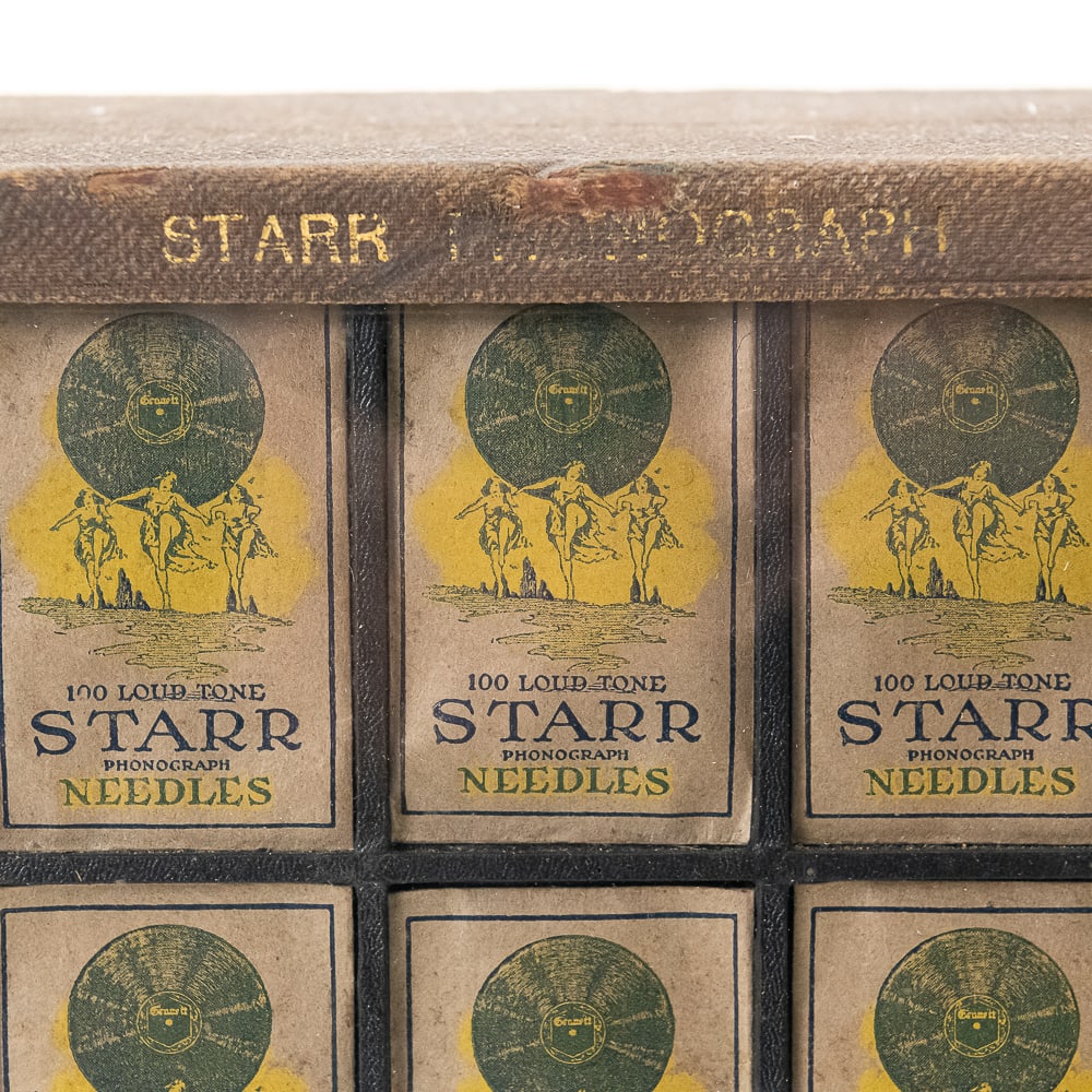 Starr Phonograph Needle Counter Display Case - 3