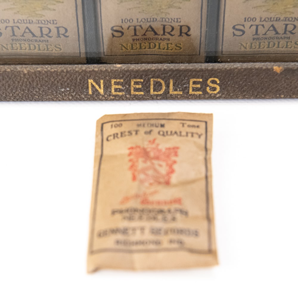 Starr Phonograph Needle Counter Display Case - 4