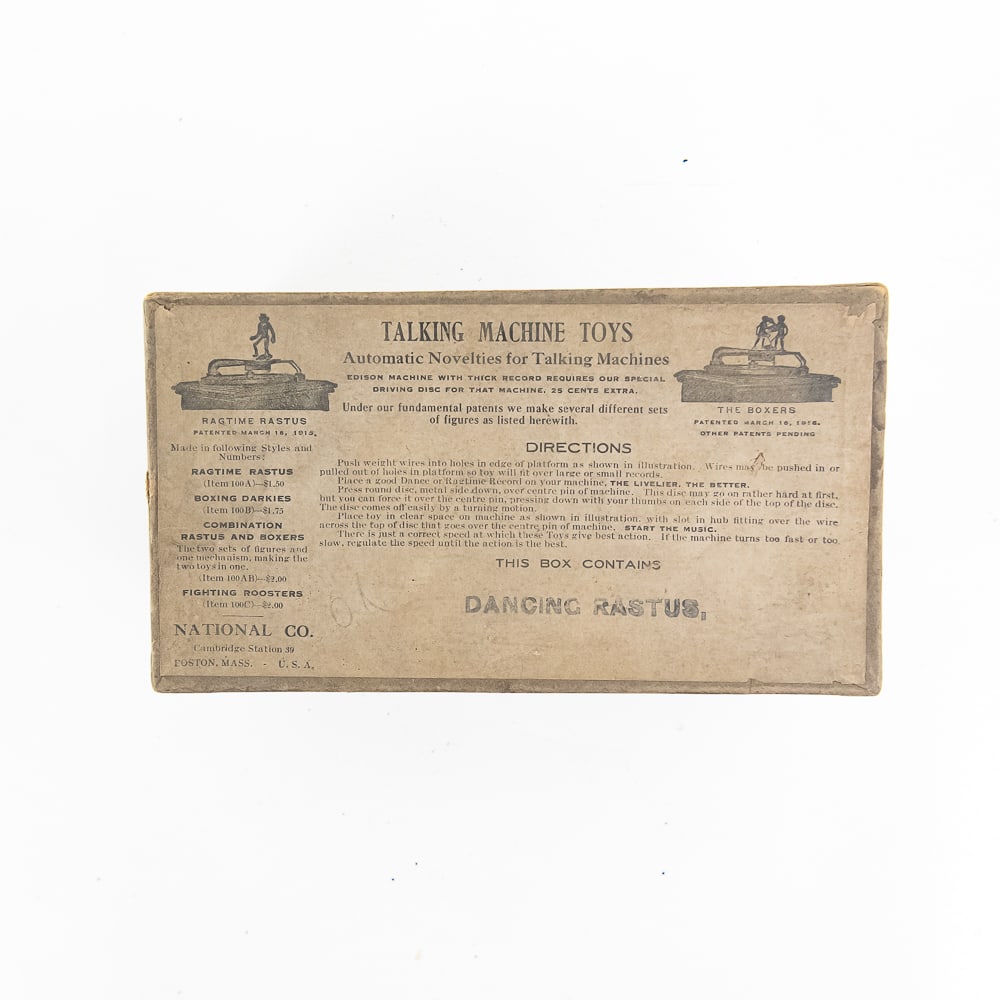 Original Dancing Rastus Phonograph Toy - 7