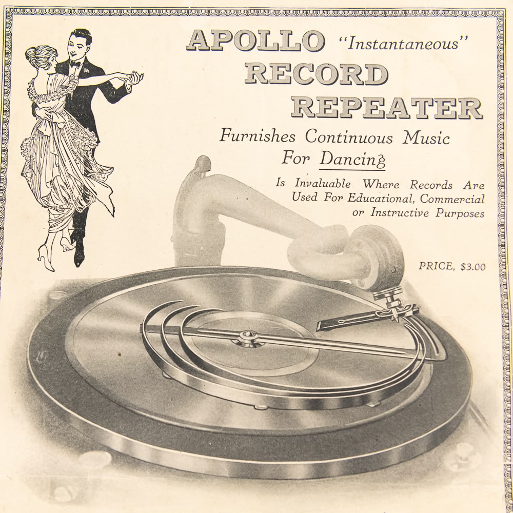 Apollo Disc Phonograph Record Repeater - 7