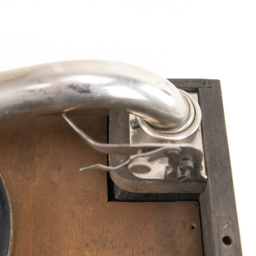 Rare Tempophon Phonograph Alarm Clock - 6