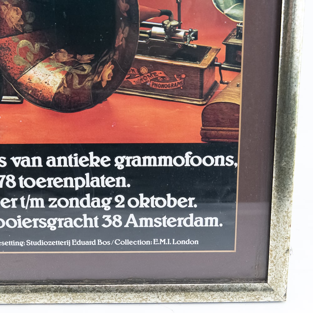 Framed 100 Jaar Edison Poster - 5