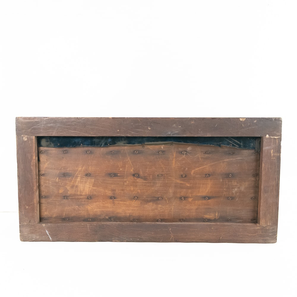 Oak Cylinder Record Storage Case - 12