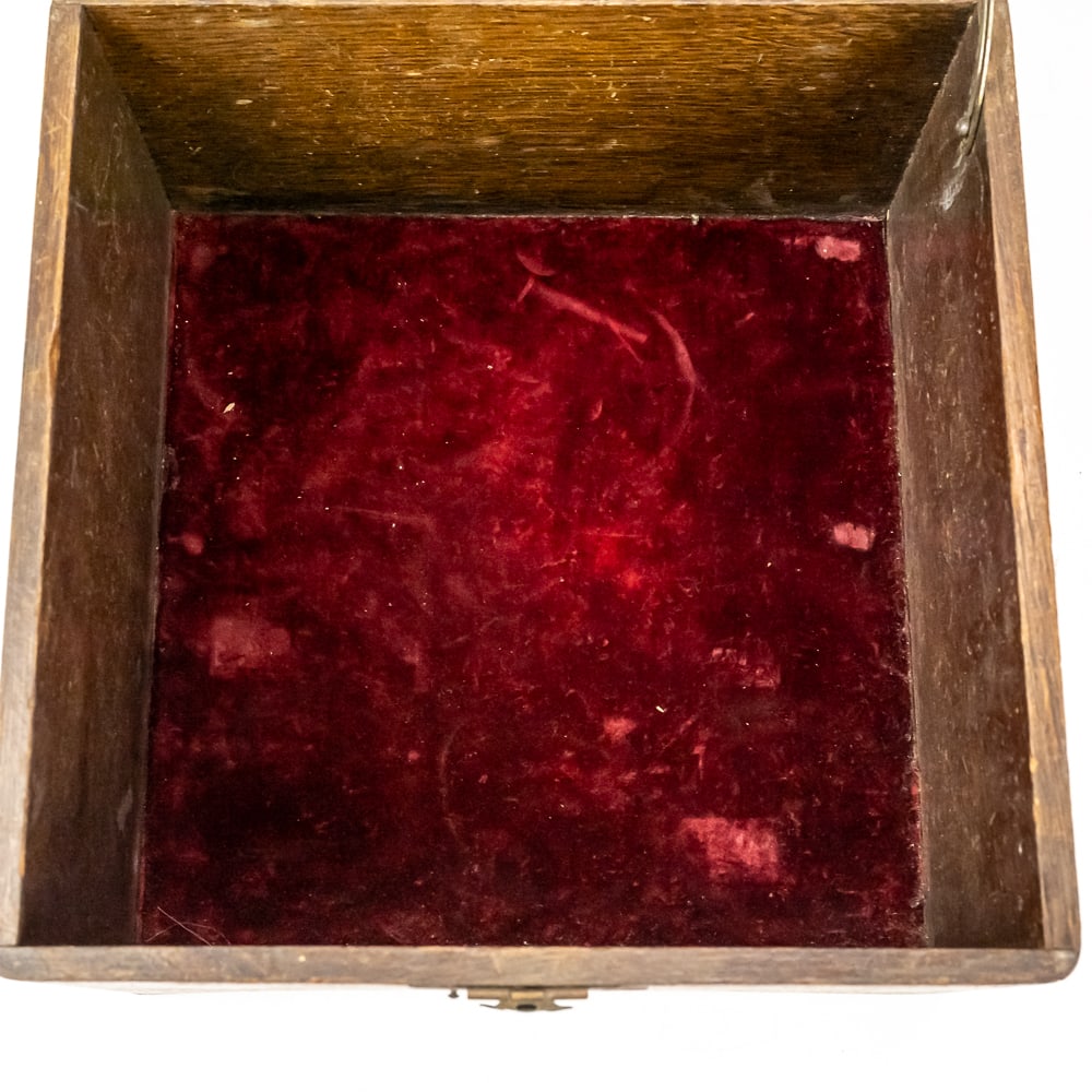 3 Small Wood Storage Boxes - 12