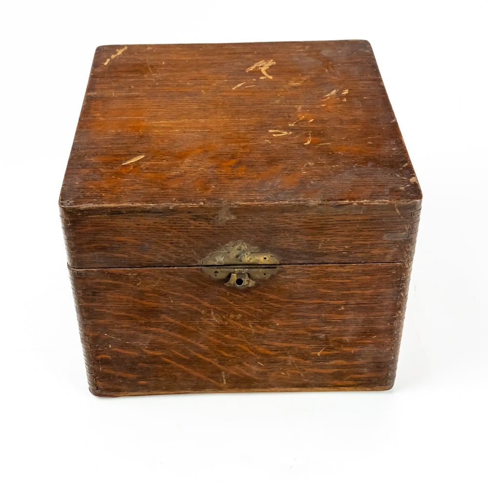 3 Small Wood Storage Boxes - 13