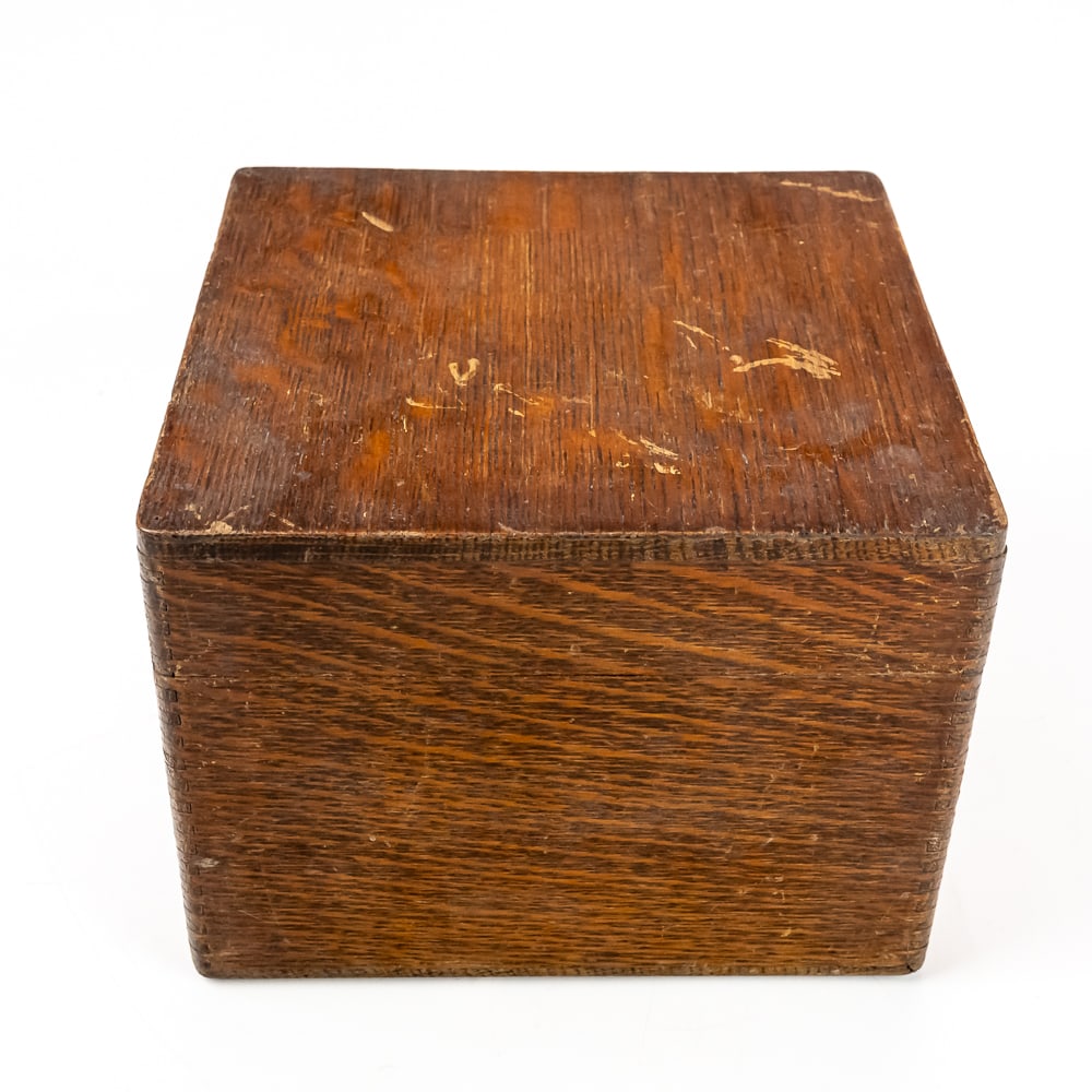 3 Small Wood Storage Boxes - 14