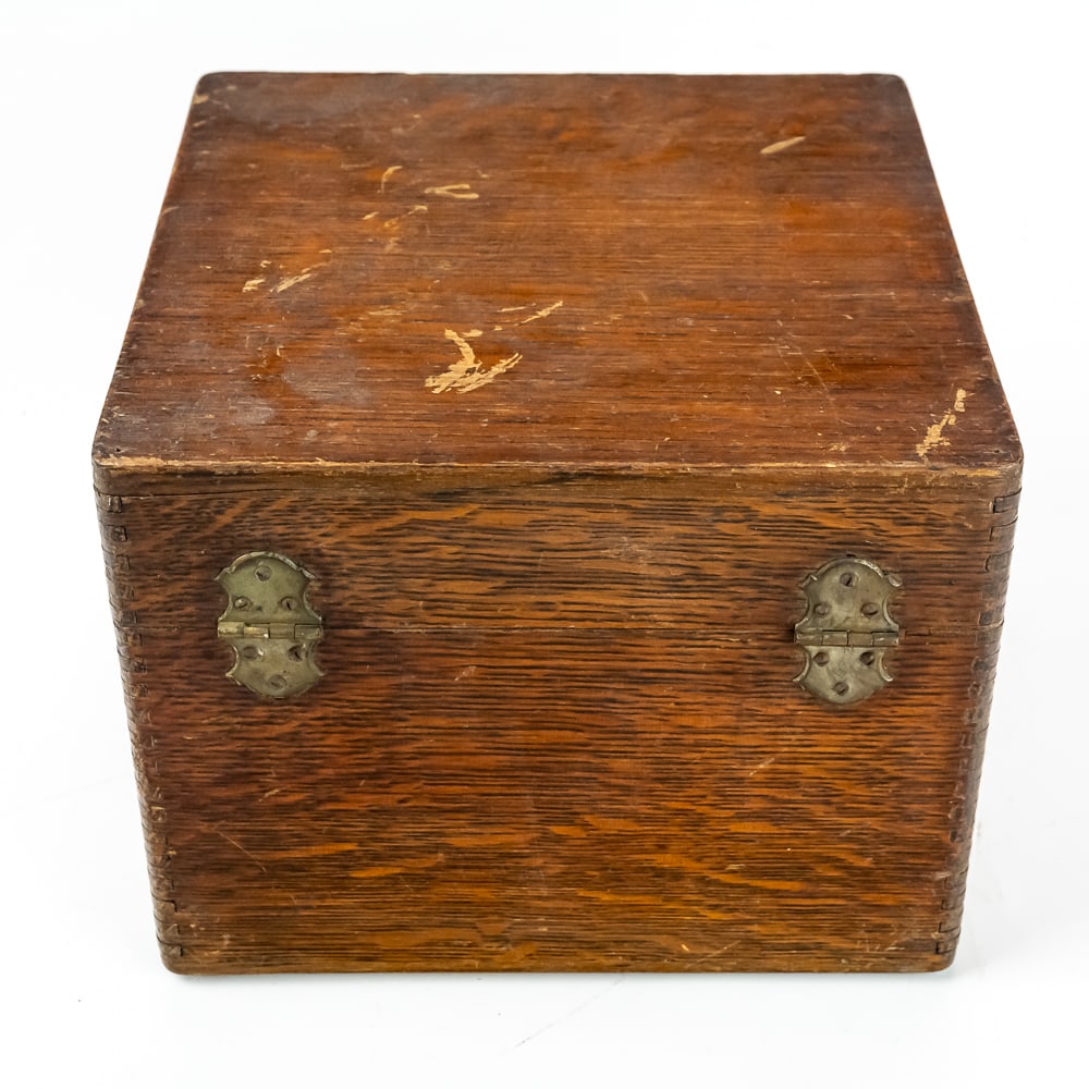 3 Small Wood Storage Boxes - 16