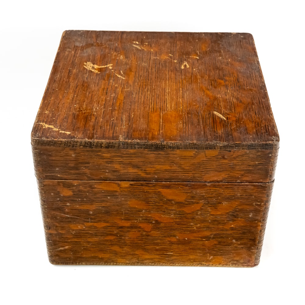 3 Small Wood Storage Boxes - 17
