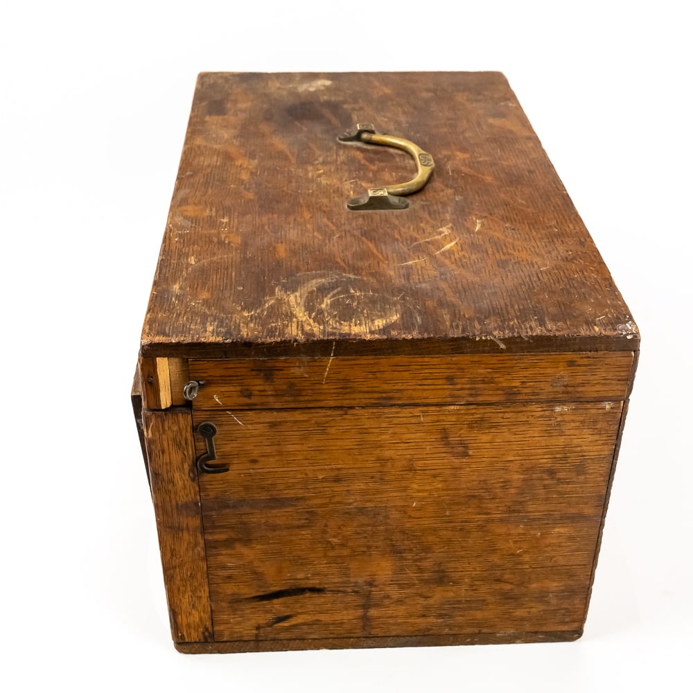 3 Small Wood Storage Boxes - 8