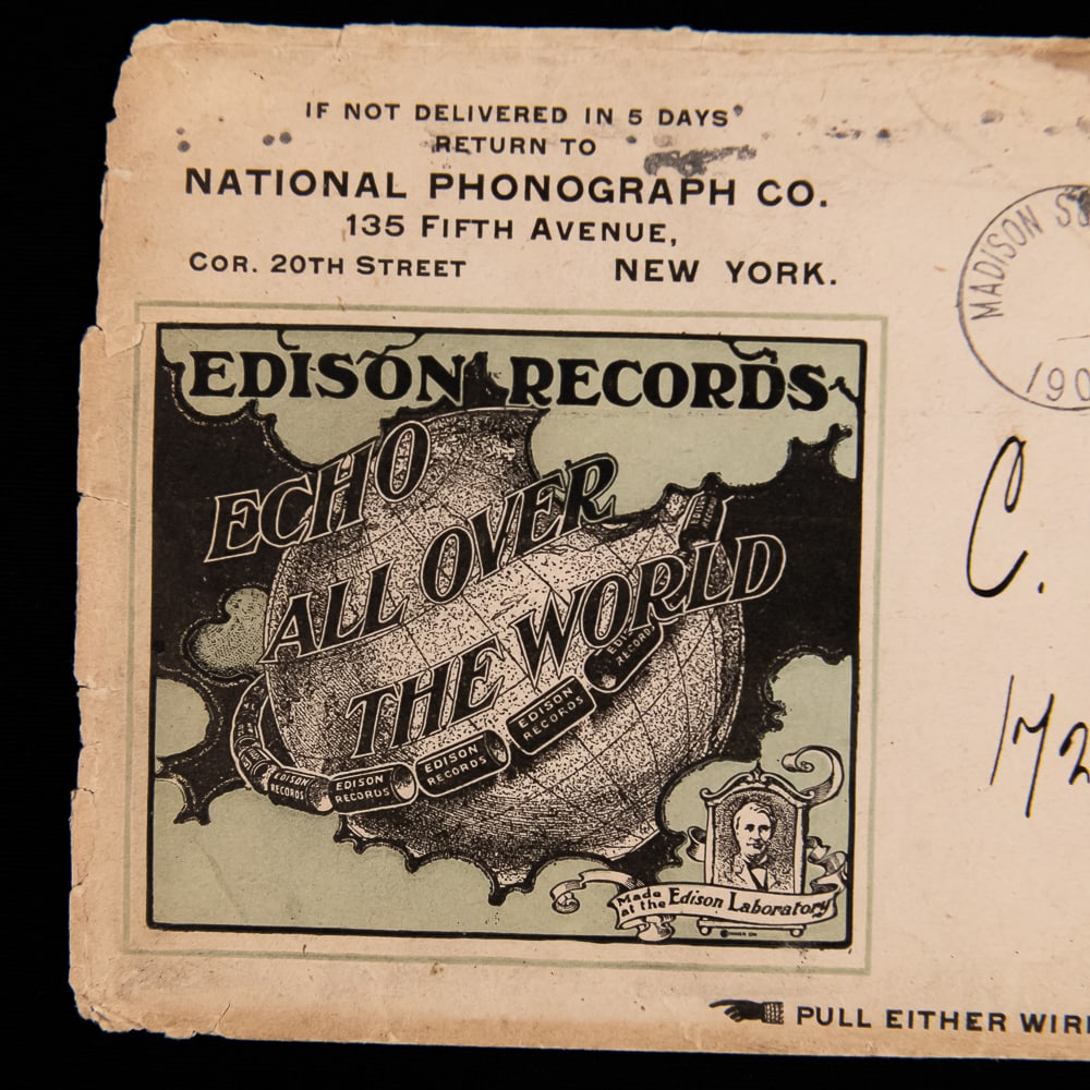 National Phonograph Co. Envelope - 2