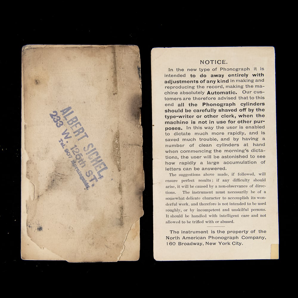 Edison Phonograph Booklet Lot - 3