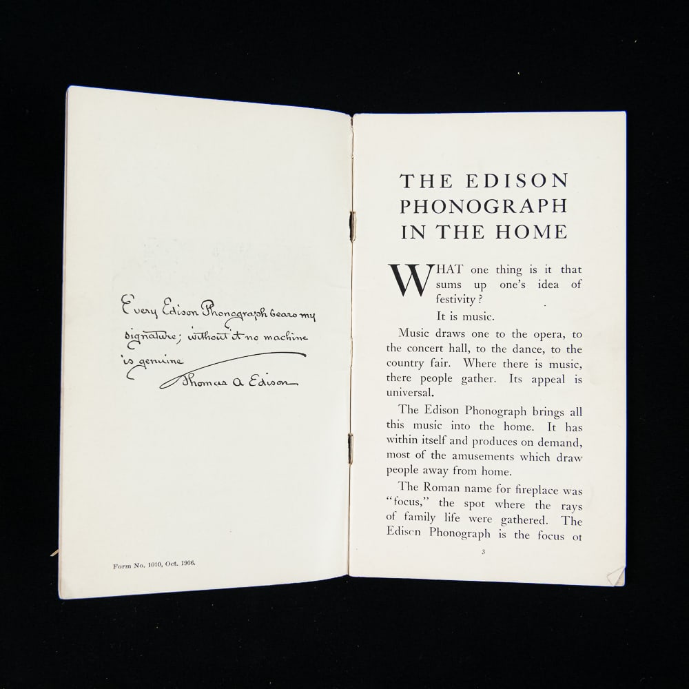 Edison Phonograph Catalogs (2) - 4