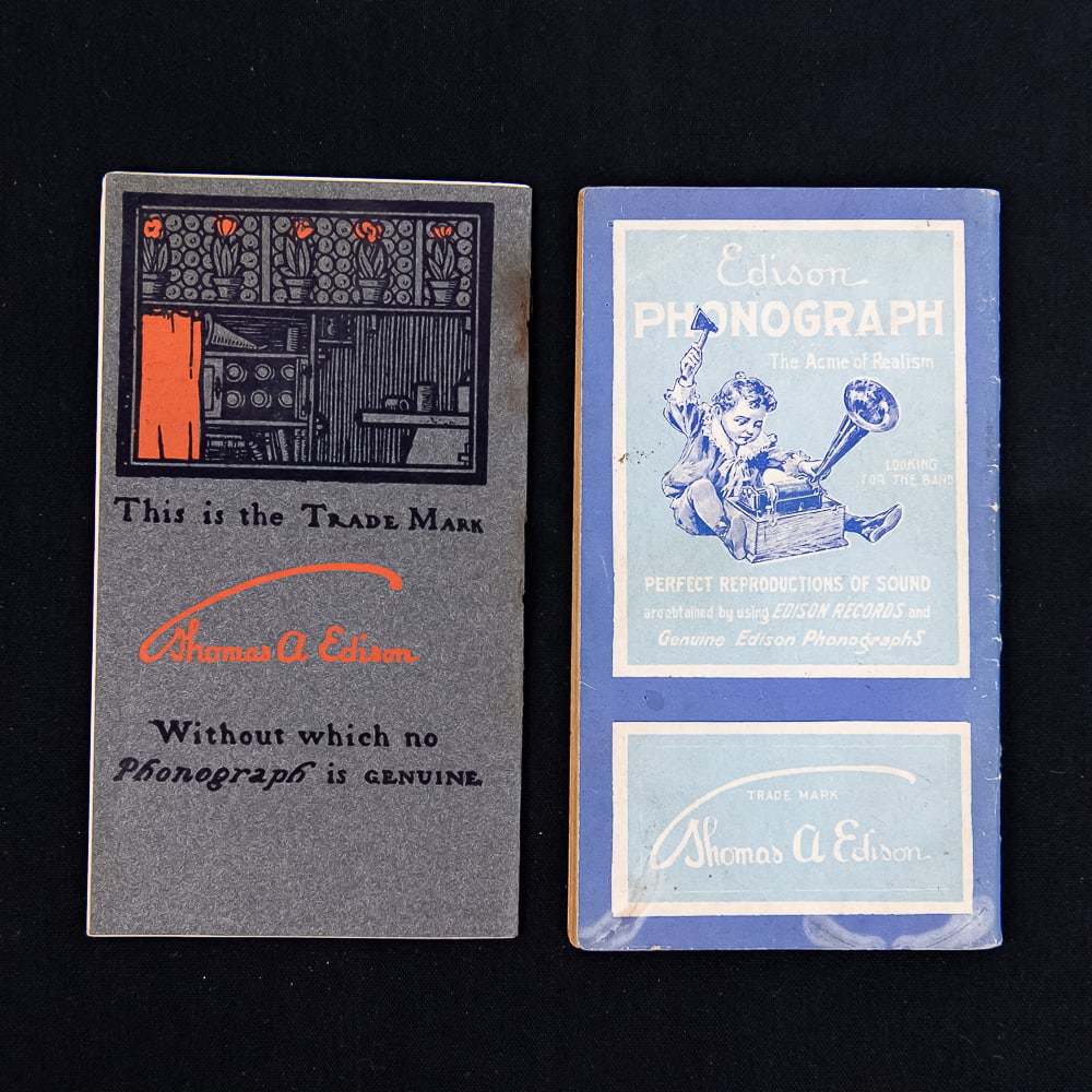 Early Edison Phonoraph Catalogs (2) - 2