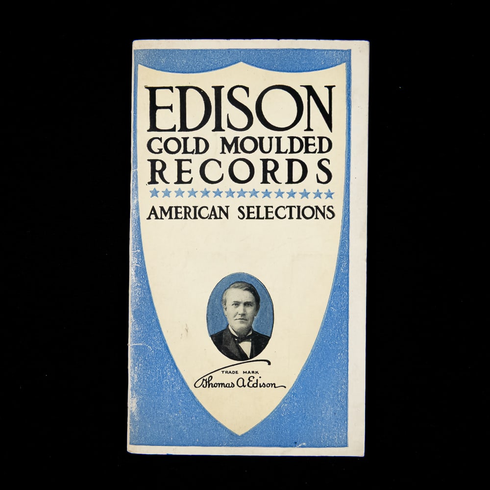 Edison Phonograph Record Booklet Trio - 2