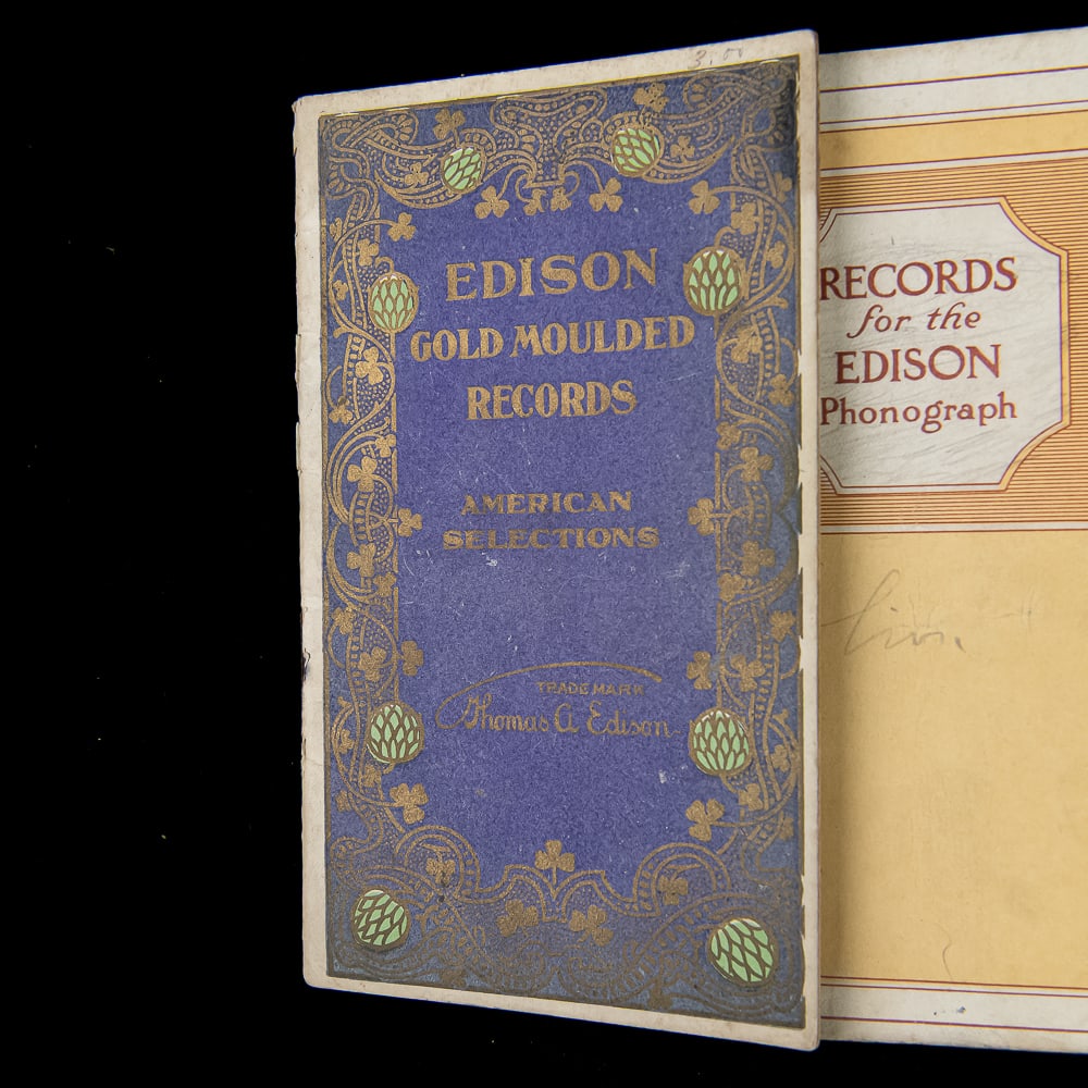 Edison Phonograph Record Booklet Trio - 8