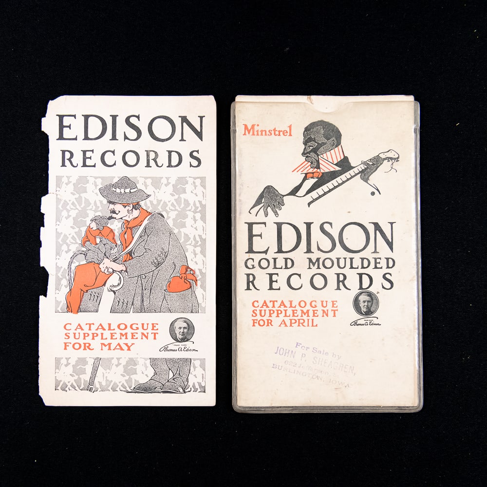 Edison Phonograph Cylinder Supplements - 4