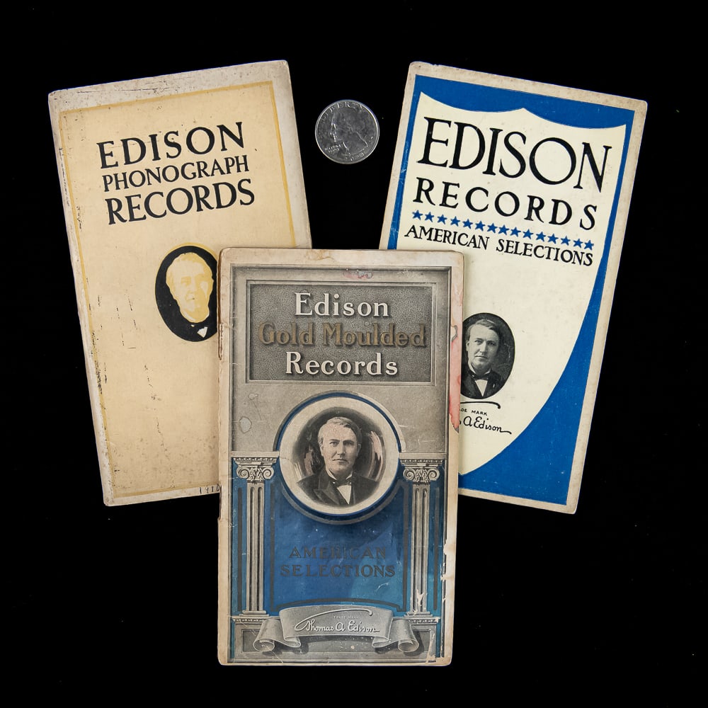 Edison Phonograph Record Booklets (3) (1 of 10)