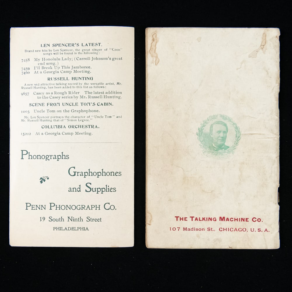 Early Edison & Talking Machine Catalogues - 7