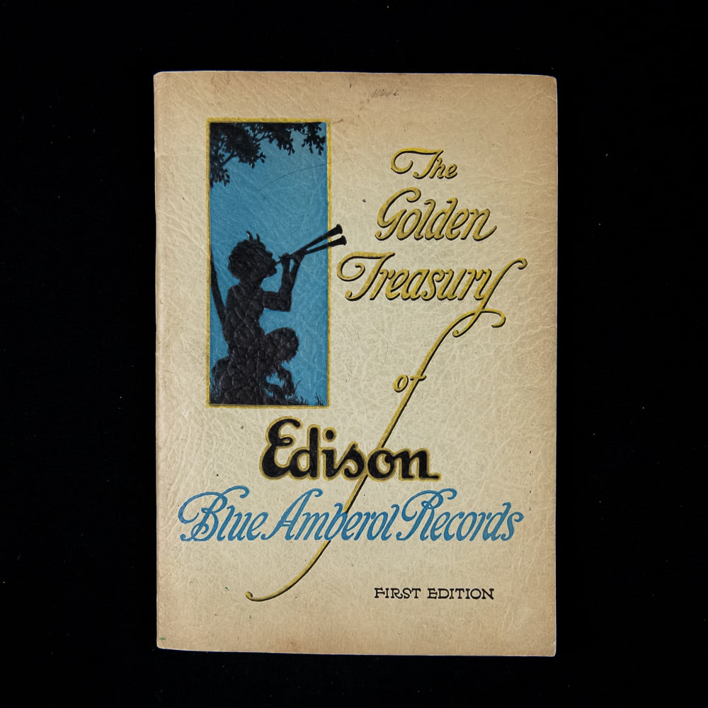Edison Phonograph Record Catalog Lot - 8