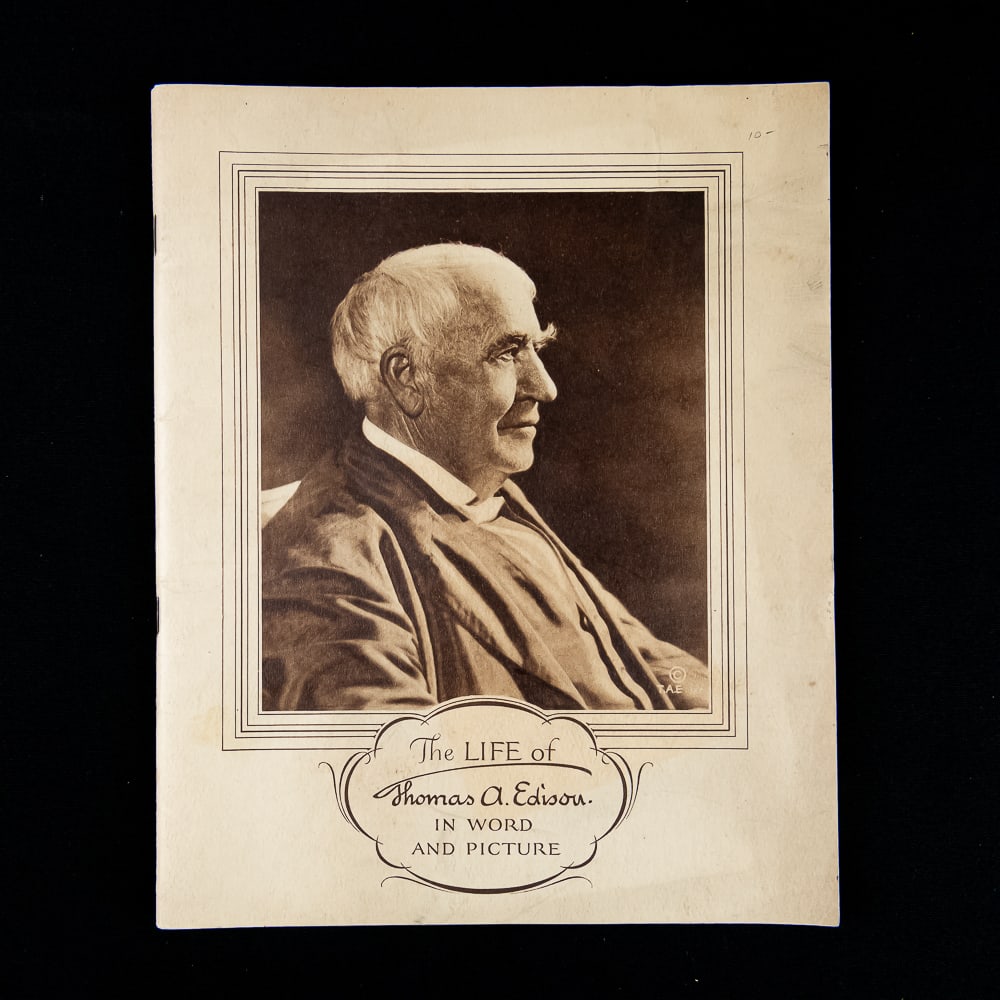 1931 Thomas Edison Memorial Booklets - 5